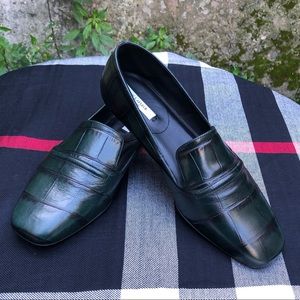MM LaFleur The Grace Loafer - Embossed Croc.          Size 37 1/2 / 7.5